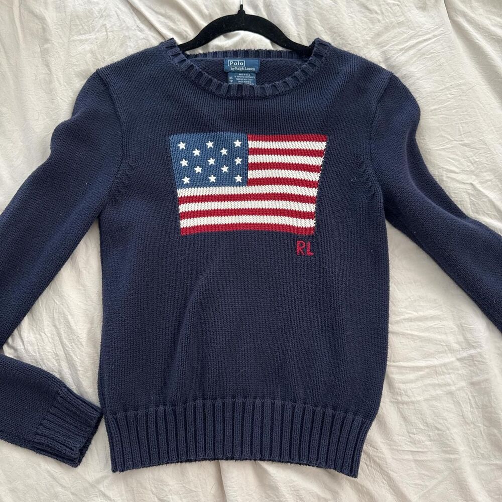 Polo-ralph-lauren Women's Navy and Blue Jumper